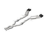 Load image into Gallery viewer, MagnaFlow SYS Cat-Back 2015-2017 Cadillac CTS-V 6.2L Quad 4in Carbon Fiber Tips
