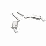 Load image into Gallery viewer, MagnaFlow Axle-Back Stainless Dual Split 4in Polished Tips 10-15 Chevrolet Camaro Convert. 3.6L V6
