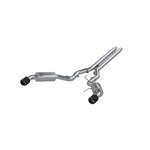 Load image into Gallery viewer, MBRP 15-17 Ford Mustang GT 5L(Coupe) 3in Catback Dual Split Rear w/ 4.5in Carbon Fiber Tips (Street)
