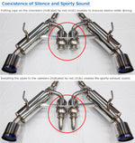 Load image into Gallery viewer, HKS 2017 Infiniti Q60 (RWD) Dual Hi-Power Titanium Tip Catback Exhaust
