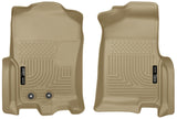 Husky Liners 2015 Ford Expedition/Lincoln Navigator WeatherBeater Front Tan Floor Liners