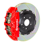 Load image into Gallery viewer, Brembo 10-15 Camaro SS Front GT BBK 6 Piston Cast 380x34 2pc Rotor Slotted Type-1-Red
