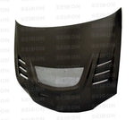 Load image into Gallery viewer, Seibon 03-07 Mitsubishi Evo 8 &amp; 9 CW Carbon Fiber Hood
