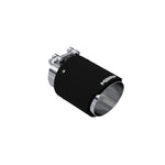 Load image into Gallery viewer, MBRP Universal Carbon Fiber Tip 3in ID / 4in OD Out / 6.13in Length Angle Cut Dual Wall
