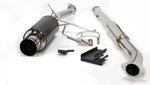 Load image into Gallery viewer, HKS 03-06 Evo Carbon-Ti Cat-back Exhaust

