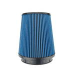 Load image into Gallery viewer, Injen NanoWeb Dry Air Filter 5.00in Inlet w/ShurLok 6.50in Base/ 5.00in Top w/ Barb Fitting
