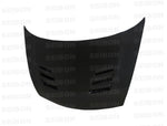 Load image into Gallery viewer, Seibon 06-10 Honda Civic 4 Door JDM / Acura CSX (FD1/2/3/5) TS-Style Carbon Fiber Hood
