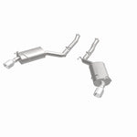 Load image into Gallery viewer, MagnaFlow Axle-Back Stainless Dual Split 4in Polished Tips 10-15 Chevrolet Camaro Convert. 3.6L V6

