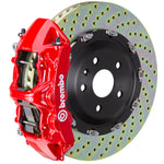 Load image into Gallery viewer, Brembo 05-13 Corvette Front GT BBK 6 Piston Cast 365x34 2pc Rotor Drilled-Red
