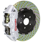 Load image into Gallery viewer, Brembo 05-13 Corvette Front GT BBK 6 Piston Cast 365x34 2pc Rotor Drilled-Silver

