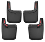 Load image into Gallery viewer, Husky Liners 17 Ford F-250 Super Duty / F-350 Super Duty Front and Rear Mud Guards (w/ Flares) Black
