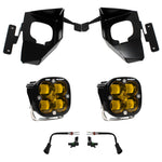 Load image into Gallery viewer, Baja Designs 16-18 Silverado 1500 Squadron Fog Pocket Kit - Amber
