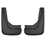 Load image into Gallery viewer, Husky Liners 21-23 Suburban/Tahoe/Yukon XL w/o Power Running Boards Rear Custom Mud Guards - Black
