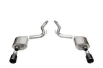 Load image into Gallery viewer, Corsa 24+ Frd MustangGT Touring Axle-Back Ex.Sys 3.0in Dual Rear Exit w/4.5in Blk PVD StraightCutTip
