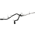 Load image into Gallery viewer, MagnaFlow SYS Cat-Back 3.5in Black Dual Split Rear Tips 14-15 Chevy Silverado/GMC Sierra 4.3L-5.3L
