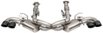 Load image into Gallery viewer, Corsa 20-25 Corvette C8 3in Valved Cat-Back 4.5in Blk Quad Tips Fits Factory Perf Exhaust DeletesAFM
