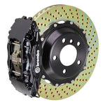 Load image into Gallery viewer, Brembo 05-13 Corvette Front GT BBK 4 Piston Cast 2pc 355x32 2pc Rotor Drilled-Black
