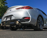 Load image into Gallery viewer, HKS 2017 Infiniti Q60 (RWD) Dual Hi-Power Titanium Tip Catback Exhaust

