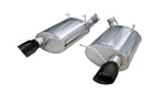 Load image into Gallery viewer, Corsa 2011-2012 Ford Mustang Shelby GT500 5.4L V8 Sport Axle-Back Exhaust w/ Black Tips
