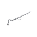 Load image into Gallery viewer, MBRP 01-04 Chevrolet 2500/3500 6.6L Duramax Aluminized Steel 4 Inch Downpipe Back Single Side Exit
