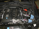 Load image into Gallery viewer, Injen 08-09 535i E60 3.0L L6 Twin intake &amp; AMSOIL Filters Wrinkle Black Short Ram Intake
