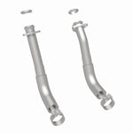 Load image into Gallery viewer, MagnaFlow 66-72 Chevy C10 Pickup V8 2-Piece Front Exhuast Pipe Kit (2in Tubing/Clamps/Inlet Flanges)
