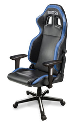 Load image into Gallery viewer, Sparco Game Chair ICON BLK/BLU
