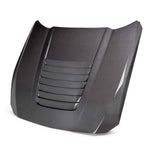 Load image into Gallery viewer, Anderson Composites 2024 Ford Mustang S650 Double-Sided Carbon Fiber Hood

