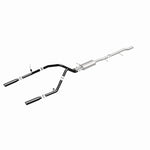 Load image into Gallery viewer, MagnaFlow SYS Cat-Back 3.5in Black Dual Split Rear Tips 10-13 Chevy Silverado / GMC Sierra 5.3L
