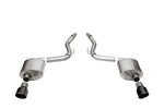 Load image into Gallery viewer, Corsa 24+ Ford Mustang GT Touring Axle-Back Dual Rear Exit with 4.5in Pro Series Black PVD Tips
