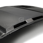 Load image into Gallery viewer, Anderson Composites 2018-2019 Ford Mustang Ram Air Double Sided Carbon Fiber Hood
