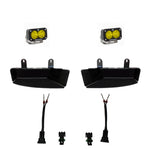 Load image into Gallery viewer, Baja Designs 2019+ Ram 2500/3500 S2 Wide Cornering Fog kit - Amber
