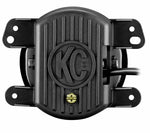 Load image into Gallery viewer, KC HiLiTES 07-09 Jeep JK 4in. Gravity G4 LED Light 10w SAE/ECE Clear Fog Beam (Pair Pack System)
