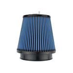 Load image into Gallery viewer, Injen NanoWeb Dry Air Filter 4.0 Flange w/ShurLok / 5.63 Base OD /6.0 Tall /4.0 Top w/Barb Fitting
