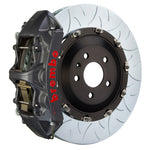 Load image into Gallery viewer, Brembo 10-15 Camaro SS/12-15 Camaro ZL1 Fr GTS BBK 6Pist Cast 405x34 2pc Rotor Slot Type3-Black HA
