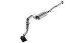 Load image into Gallery viewer, Borla F-150 2021 5.0L 2dr RC SB (122.8 WB) XL/XLT 3/2.25 DSE Cat-Back S-Type Black Chrome Tips
