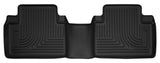 Husky Liners 14-18 Nissan Rogue w/o Third Row Seats X-Act Contour Black Floor Liners (2nd Seat)