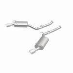 Load image into Gallery viewer, MagnaFlow Axle-Back Stainless Dual Split 4in Polished Tips 10-15 Chevrolet Camaro Convert. 3.6L V6
