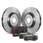 Load image into Gallery viewer, Brembo OE 08-11 Lexus LX570/13-19 LX570/08-11 Toyota Land Cruiser Rear Disc Brake Kit
