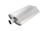 Load image into Gallery viewer, Borla Pro-XS 2inch, 2inch, 14inch x 9-1/2inch x 4inch Oval Cen/Cen w/o Notch Turbo Muffler
