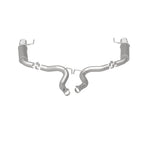 Load image into Gallery viewer, MagnaFlow Axle Back, SS, 3in, Competition, Dual Split Polished 4.5in Tip 2015 Ford Mustang GT V8 5.0
