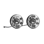 Load image into Gallery viewer, KC HiLiTES 18-20 Jeep JL/JT 7in. Gravity LED Pro DOT Approved Replac. Headlight (Pair Pack Sys)
