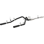 Load image into Gallery viewer, MagnaFlow SYS Cat-Back 3.5in Black Dual Split Rear Tips 10-13 Chevy Silverado / GMC Sierra 5.3L
