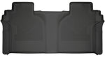 Load image into Gallery viewer, Husky Liners 2019 Chevrolet Silverado 1500 Crew Cab WeatherBeater Black 2nd Row Floor Liners
