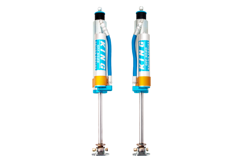 King Shocks 84-00 Jeep Cherokee xJ Front 2.5 Dia Piggy Hose Res Shock for 3-4in Lift (Pair)