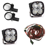 Load image into Gallery viewer, Baja Designs Squadron Sport Polaris LED Light Pods w/ 2.0in Harness/Horizontal Mounts Kit
