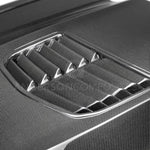 Load image into Gallery viewer, Anderson Composites 16-19 Chevrolet Camaro Double Sided Carbon Fiber Type-T2 Style Hood
