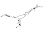 Load image into Gallery viewer, Borla 10-13 Chevy Camaro SS 6.2L V8 Single RoundTip Split Rear Exit S-Type Catback Exhaust

