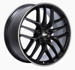 Load image into Gallery viewer, BBS CC-R 19x10 5x112 ET48 Satin Black Polished Rim Protector Wheel -82mm PFS/Clip Required
