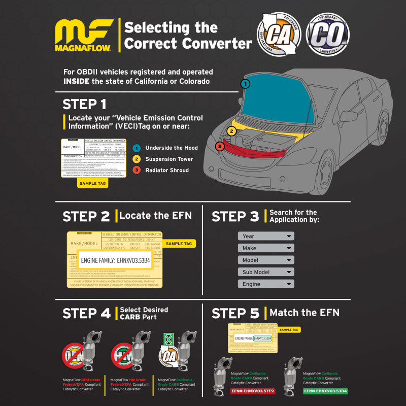 Magnaflow Conv DF 2006 Ford Fusion 3.0L